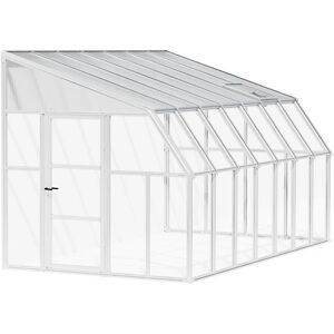 Palram Canopia Rion White Sun Room - 8x14 ft Greenhouse Palram Canopia Rion White Sun Room - 8x14 ft Greenhouse