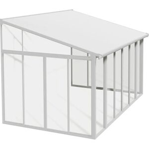 Palram White 10x14ft Canopia Sanremo Conservatory - Conservatory Palram White 10x14ft Canopia Sanremo Conservatory - Conservatory