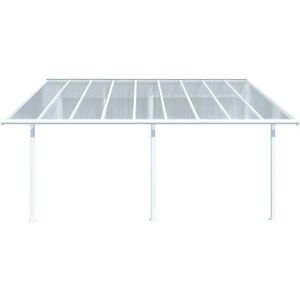 Palram-Canopia Sierra White Patio Cover - Adjustable Modular Shelter Palram-Canopia Sierra White Patio Cover - Adjustable Modular Shelter