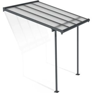Palram-Canopia Sierra Patio Cover Grey - UV Protected, 6mm Polycarbonate Panels Palram-Canopia Sierra Patio Cover Grey - UV Protected, 6mm Polycarbonate Panels