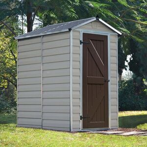 Palram Canopia Skylight Kunststoff Apex Geräteschrank 4x6 - Gartenschuppen Palram Canopia Skylight Kunststoff Apex Geräteschrank 4x6 - Gartenschuppen