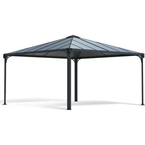 Palram Canopia Palermo 4300 Garden Gazebo - Grey Palram Canopia Palermo 4300 Garden Gazebo - Grey