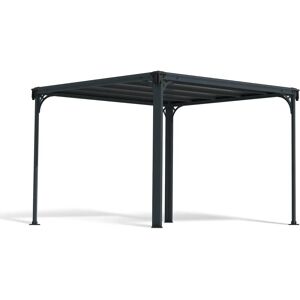 Palram-Canopia Milano 3000 Garden Gazebo - Grey Palram-Canopia Milano 3000 Garden Gazebo - Grey