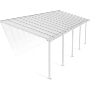 Palram CANOPIA Olympia 3x9.15 Cubierta de patio - Blanco - Diseño resistente a la intemperie Palram CANOPIA Olympia 3x9.15 Cubierta de patio - Blanco - Diseño resistente a la intemperie