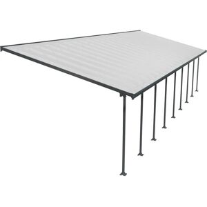 Canopia Feria 1276 x 380 cm Antracit - Terrasseoverdækning Canopia Feria 1276 x 380 cm Antracit - Terrasseoverdækning