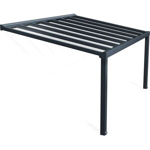 Palram Canopia Stockholm Grey Clear Patio Cover - Pergola, Aluminium, 340x515 cm Palram Canopia Stockholm Grey Clear Patio Cover - Pergola, Aluminium, 340x515 cm