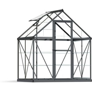 Palram Canopia Harmony Grey Greenhouse 6x4 - Greenhouse Palram Canopia Harmony Grey Greenhouse 6x4 - Greenhouse