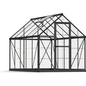 Palram-Canopia Harmony Grey Greenhouse - 6x10 - Weatherproof & Easy Assembly Palram-Canopia Harmony Grey Greenhouse - 6x10 - Weatherproof & Easy Assembly