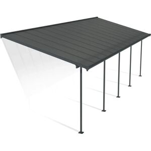 Palram - Canopia Pergola Capri - Aluminium, Polycarbonate, Gris - Pergola Terrasse - Publicité Palram - Canopia Pergola Capri - Aluminium, Polycarbonate, Gris - Pergola Terrasse - Publicité