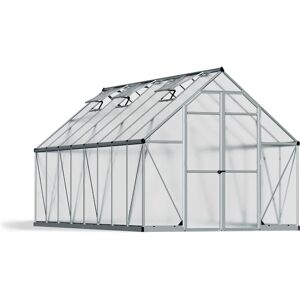 Palram-Canopia Essence 8x16 drivhus aluminium Palram-Canopia Essence 8x16 drivhus aluminium