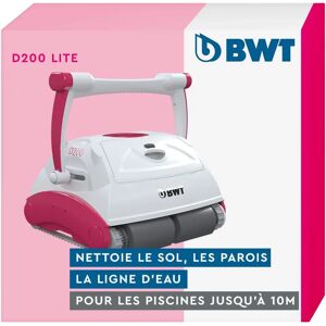 Robot Piscine BWT D200 Lite - Navigation intelligente - 80m² - Publicité Robot Piscine BWT D200 Lite - Navigation intelligente - 80m² - Publicité