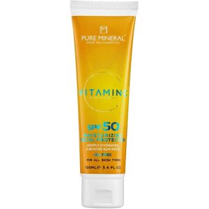 Pure - Protector facial hidratante SPF50 100 ml - Protector solar Pure - Protector facial hidratante SPF50 100 ml - Protector solar