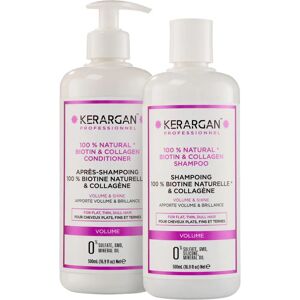 Kerargan Duo di Shampoo e Balsamo con Biotina e Collagene - 1000 ml Kerargan Duo di Shampoo e Balsamo con Biotina e Collagene - 1000 ml