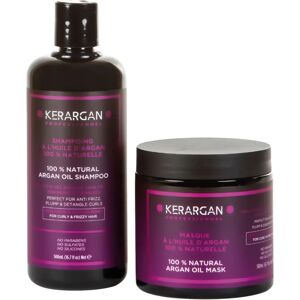 Kerargan - Shampoo & Mask Set med Arganolja - Vit - Hårvård Kerargan - Shampoo & Mask Set med Arganolja - Vit - Hårvård