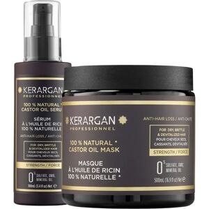 Kerargan Castor Oil Duo - Hair Care Set - Deep Nourishment & Shine Kerargan Castor Oil Duo - Hair Care Set - Deep Nourishment & Shine