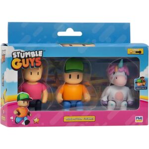 Ensemble de Figurines d'Action Stumble Guys - 3 Miniatures VER.A - Publicité Ensemble de Figurines d'Action Stumble Guys - 3 Miniatures VER.A - Publicité