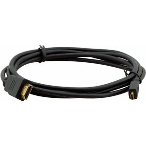 Kramer Kramer C-HM/HM/A-D 3m HDMI-kabel - Micro til Standard HDMI - Svart Kramer Kramer C-HM/HM/A-D 3m HDMI-kabel - Micro til Standard HDMI - Svart