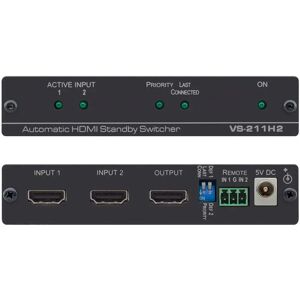 Kramer Electronics VS-211H2 HDMI-videomulskobler - Automatisk 4K UHD Kramer Electronics VS-211H2 HDMI-videomulskobler - Automatisk 4K UHD