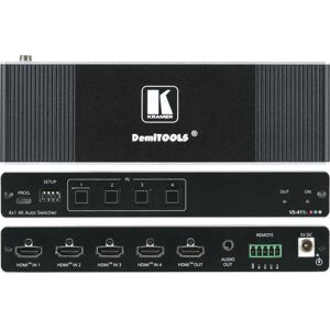 HDMI-svavare Kramer VS-411X - 4K HDR, Automatisk, 4:1 HDMI-svavare Kramer VS-411X - 4K HDR, Automatisk, 4:1