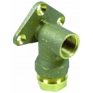 Plasson Series 1 Brass Wall Plate Elbow - 25mm x 1/2" - Wall Plate Elbow Plasson Series 1 Brass Wall Plate Elbow - 25mm x 1/2" - Wall Plate Elbow