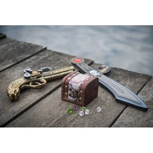 Den Goda Fen Skattkiste - Diamanter, Piratkostyme Tilbehør Den Goda Fen Skattkiste - Diamanter, Piratkostyme Tilbehør