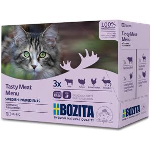 Bozita Modèle Renne Bœuf Dinde Poulet - Nourriture pour chat - Publicité Bozita Modèle Renne Bœuf Dinde Poulet - Nourriture pour chat - Publicité