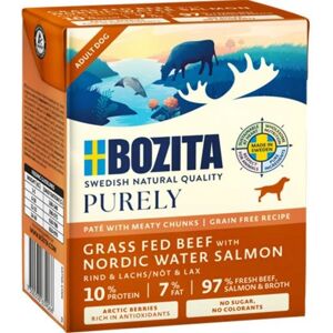 Bozita 9118252 Dog Moist Food Beef Salmon Adult 370g - Dog moist food Bozita 9118252 Dog Moist Food Beef Salmon Adult 370g - Dog moist food