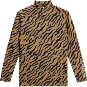 J. LINDEBERG - Layer Ello Compression Print - Braun/Schwarz J. LINDEBERG - Layer Ello Compression Print - Braun/Schwarz