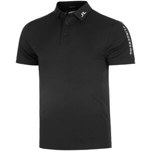 J.Lindeberg Tour Tech Schwarzes Poloshirt - Polo Shirt J.Lindeberg Tour Tech Schwarzes Poloshirt - Polo Shirt