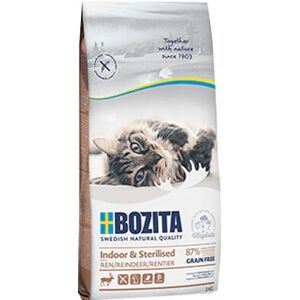 Bozita Graanvrij Indoor & Sterilised Kattenvoer - Rendier - 2kg Bozita Graanvrij Indoor & Sterilised Kattenvoer - Rendier - 2kg
