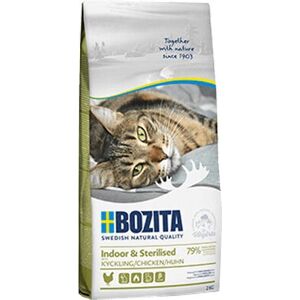 Nourriture sèche pour chats Bozita Indoor & Sterilised 2kg - Publicité Nourriture sèche pour chats Bozita Indoor & Sterilised 2kg - Publicité