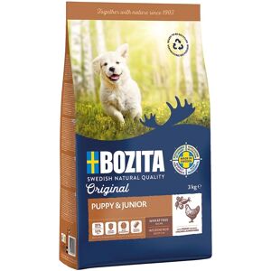 Bozita Original Chiots & Jeunes Poulet - Nourriture pour chiens 3 kg Bozita Original Chiots & Jeunes Poulet - Nourriture pour chiens 3 kg