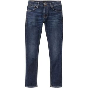 NUDIE JEANS Donkerblauwe Slim Fit Biologisch Stretch Denim Jeans NUDIE JEANS Donkerblauwe Slim Fit Biologisch Stretch Denim Jeans