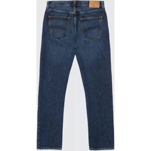 Nudie Jeans Gritty Jackson Biologisch Katoen Jeans - Blue Soil - Midden Taille - Rechte Pijp - Mannen Nudie Jeans Gritty Jackson Biologisch Katoen Jeans - Blue Soil - Midden Taille - Rechte Pijp - Mannen