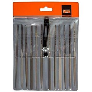 Bahco Needle File Set - 160mm, 12 pcs - Metal, Wood, Plastic Bahco Needle File Set - 160mm, 12 pcs - Metal, Wood, Plastic