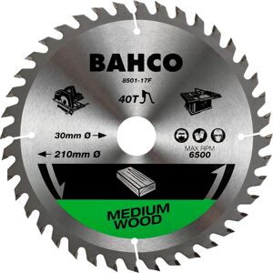 Lame de scie circulaire Bahco 8501-15F - 40 dents pour le bois Lame de scie circulaire Bahco 8501-15F - 40 dents pour le bois