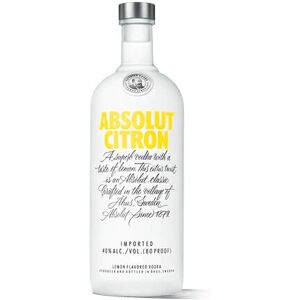 Absolut Wodka Citron Aromatisiert - Wodka Absolut Wodka Citron Aromatisiert - Wodka
