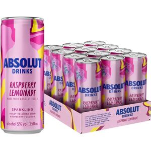 Absolut Raspberry Vodka - 5% Vol. - 12x0,25l Dosen Absolut Raspberry Vodka - 5% Vol. - 12x0,25l Dosen