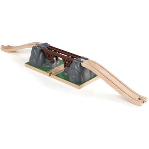 BRIO 7312350333916 Juego de Puente - Puente Colapsable - Accesorio para Tren de Madera BRIO 7312350333916 Juego de Puente - Puente Colapsable - Accesorio para Tren de Madera