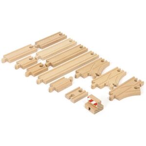 Pack de voies ferroviaires en bois Brio Starter Track B - Train - Publicité Pack de voies ferroviaires en bois Brio Starter Track B - Train - Publicité