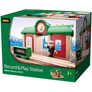 BRIO Modellbahnstation - Holz Interaktives Spielset BRIO Modellbahnstation - Holz Interaktives Spielset