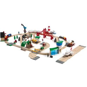 BRIO Bahnwelt Deluxe-Set - 103 Teile - Für 3+ - Holzbahn BRIO Bahnwelt Deluxe-Set - 103 Teile - Für 3+ - Holzbahn