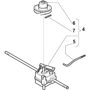 Caja de tracción GGP - NTL 534 WTR 4S/4 - Pieza para cortacésped Caja de tracción GGP - NTL 534 WTR 4S/4 - Pieza para cortacésped