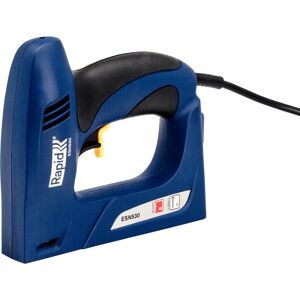 Pistola de Grapas Eléctrica Rapid 22275601 - Gran Capacidad - Tapicería y Carpintería Pistola de Grapas Eléctrica Rapid 22275601 - Gran Capacidad - Tapicería y Carpintería