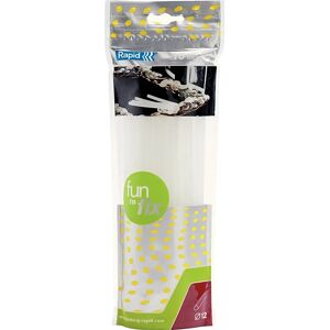Accessoire pistolet à colle Rapid 23499500 - Barres de colle thermofusible, Translucide, 10 unités Accessoire pistolet à colle Rapid 23499500 - Barres de colle thermofusible, Translucide, 10 unités