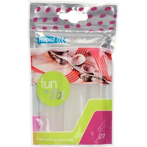 Rapid 23835904 lijmpistoolaccessoire - Transparant - 7 mm - Verkocht per 20 Rapid 23835904 lijmpistoolaccessoire - Transparant - 7 mm - Verkocht per 20