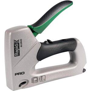 Rapid ALU840 Hand Stapler - Compatible with 140 staples and 8 brads - Handheld Stapler Rapid ALU840 Hand Stapler - Compatible with 140 staples and 8 brads - Handheld Stapler