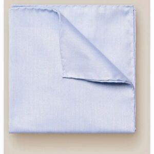 Eton Pochet Uni Signature Twill Licht Blauw - Stropdas Eton Pochet Uni Signature Twill Licht Blauw - Stropdas