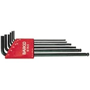 Bahco Inbussleutel Set - Kogelkop, 6 stuks, 1.5-5mm Bahco Inbussleutel Set - Kogelkop, 6 stuks, 1.5-5mm