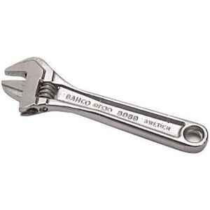 Bahco Clé à molette ajustable 4" Chrome - Outil de réglage Bahco Clé à molette ajustable 4" Chrome - Outil de réglage